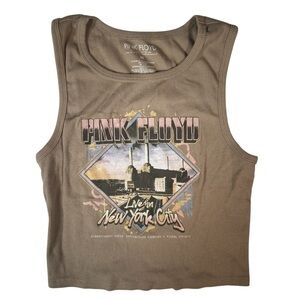 Pink Floyd Brown Crop Top